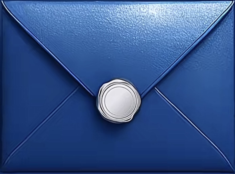 Enveloppe d'invitation